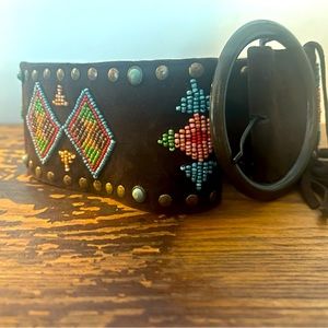 Beaded belt